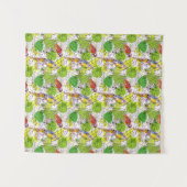 Tenture Perroquets tropicaux (Devant (Horizontal))