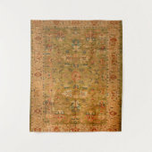 Tenture Perse Muet Vert Bleu Jaune (Devant)