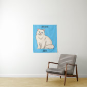 Tenture Persian cat (En situation)