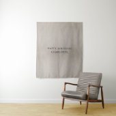 Tenture Personalized Birthday Name Flag Fabric Banner (En situation)