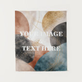 Tenture Personalized Custom Your Own Photo & Text Tapestry (Devant)