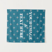 Tenture Personalized Custom Your Own Photo & Text Tapestry (Devant (Horizontal))