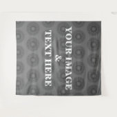 Tenture Personalized Custom Your Own Photo & Text Tapestry (Devant (Horizontal))