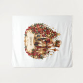 Tenture Personalized Nutcracker Christmas Blanket with Nam (Devant (Horizontal))