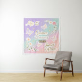 Tenture Personalized Quinceañera Photo Backdrop (En situation)