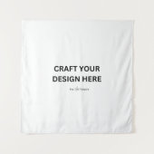 Tenture Personalized with Your Design, Logo, or Message  (Devant)