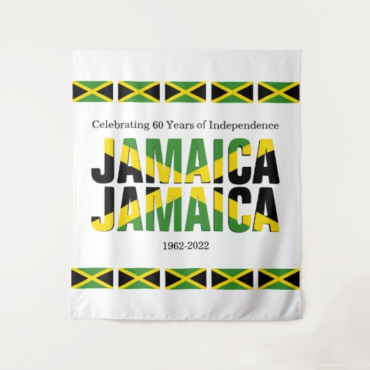 Tenture Personnalisable JAMAÏQUE JAMAÏQUE (Devant)