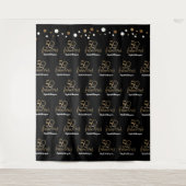 Tenture Personnalisé 50 et fabuleux 50e anniversaire de la (Devant)