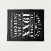 Tenture Personnalisé Vieilli à la Perfection (Devant (Horizontal))