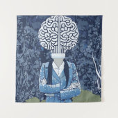 Tenture Personne de cerveau (Devant)