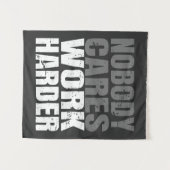 Tenture Personne ne s'inquiète Travail Motivation plus dif (Devant (Horizontal))