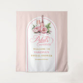 Tenture Pétales modernes et prosecco toile de fond rose do (Devant)