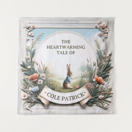 Tenture Peter Rabbit dans le jardin (Devant)
