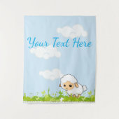 Tenture Petit Agneau Cutest (Devant)