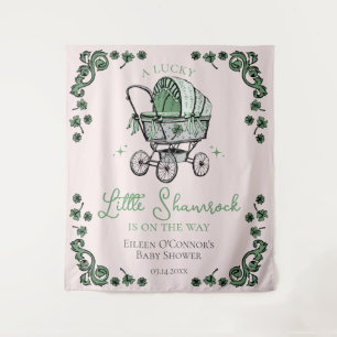 Tenture Petit Baby shower St patrick Shamrock