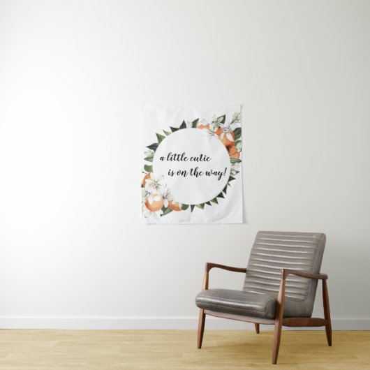 Tenture Petit décor pour petite merveille Un petit amour e (En situation)