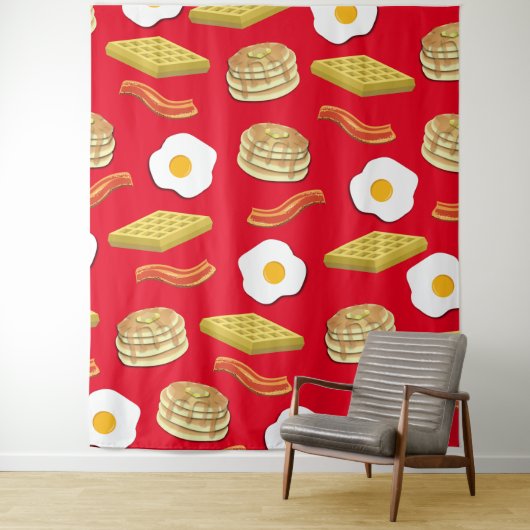 Tenture Petit déjeuner Brunch Fête d'anniversaire Enfants (En situation)