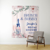 Tenture Petit déjeuner champagnisé et enterrement de vie d (En situation)