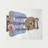 Tenture Petit déjeuner d'ours (Devant (Horizontal))