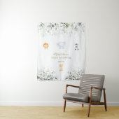 Tenture Petit éléphant et amis Baby shower Photo Booth (En situation)