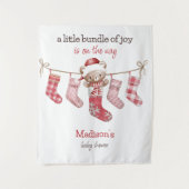Tenture Petit ensemble de Joy Winter Teddy Bear (Devant)