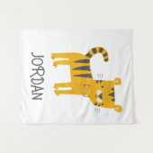 Tenture Petit homme | Cravate Tiger Bow (Devant (Horizontal))