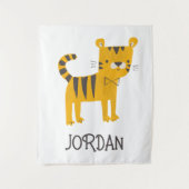 Tenture Petit homme | Cravate Tiger Bow (Devant)