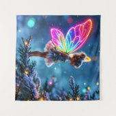 Tenture Petit imaginaire lumineux de fée de Noël (Devant (Horizontal))