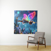 Tenture Petit imaginaire lumineux de fée de Noël (En situation (horizontale))