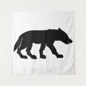 Tenture Petit loup (Devant)