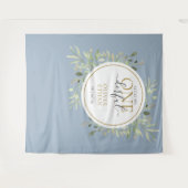 Tenture Petit M. ONEderful Premier anniversaire Prop photo (Devant (Horizontal))