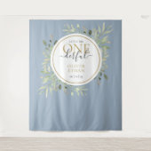 Tenture Petit M. ONEderful Premier anniversaire Prop photo (Devant)