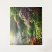 Tenture Petit matin dans le jardin (Devant)