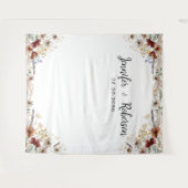 Tenture Petite Mariage Fleur sauvage (Devant (Horizontal))