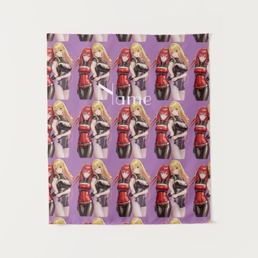 Tenture Petites filles Anime Thunder_Cove (Devant)