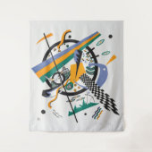 Tenture Petits Mondes IV, Abstraits, Wassily Kandinsky (Devant)