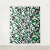 Tenture Petits panda sur (Devant)