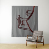 Tenture Petroglyphes Art rupestre africain - Animaux ancie (En situation)