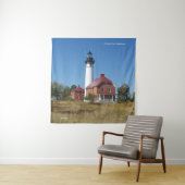 Tenture Phare Au Sable Point (En situation)