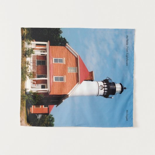 Tenture Phare d'Au Sable Point (Devant (Horizontal))