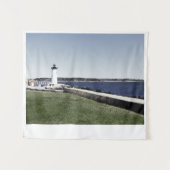 Tenture Phare de Portsmouth (Devant (Horizontal))
