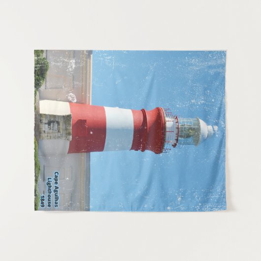 Tenture Phare du Cap Agulhas 1849 (Devant (Horizontal))