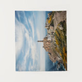 Tenture Phare et musée | Cabo Vilan Galicie Espagne (Devant)