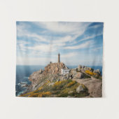 Tenture Phare et musée | Cabo Vilan Galicie Espagne (Devant (Horizontal))