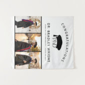 Tenture PhD Doctoral Grad Hat Doctoral Graduation (Devant (Horizontal))