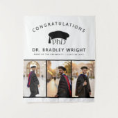 Tenture PhD Doctoral Grad Hat Doctoral Graduation (Devant)