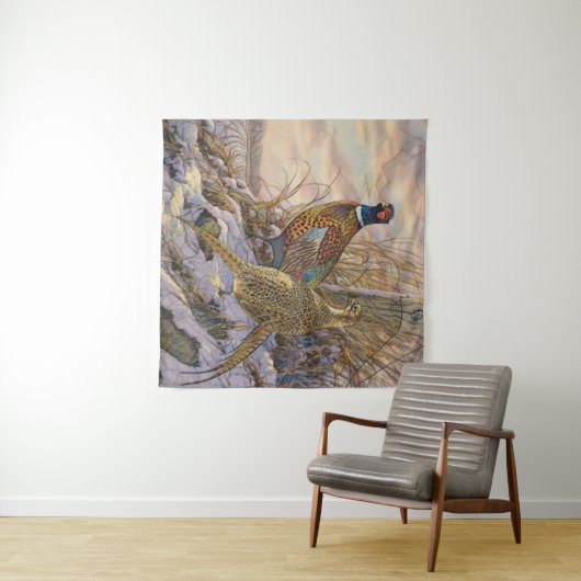 Tenture Pheasant (En situation (horizontale))