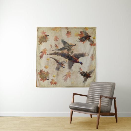 Tenture Pheasant (En situation (horizontale))