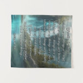 Tenture Phil 4:8 sm Tapestry (Devant (Horizontal))