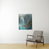 Tenture Phil 4:8 sm Tapestry (En situation)